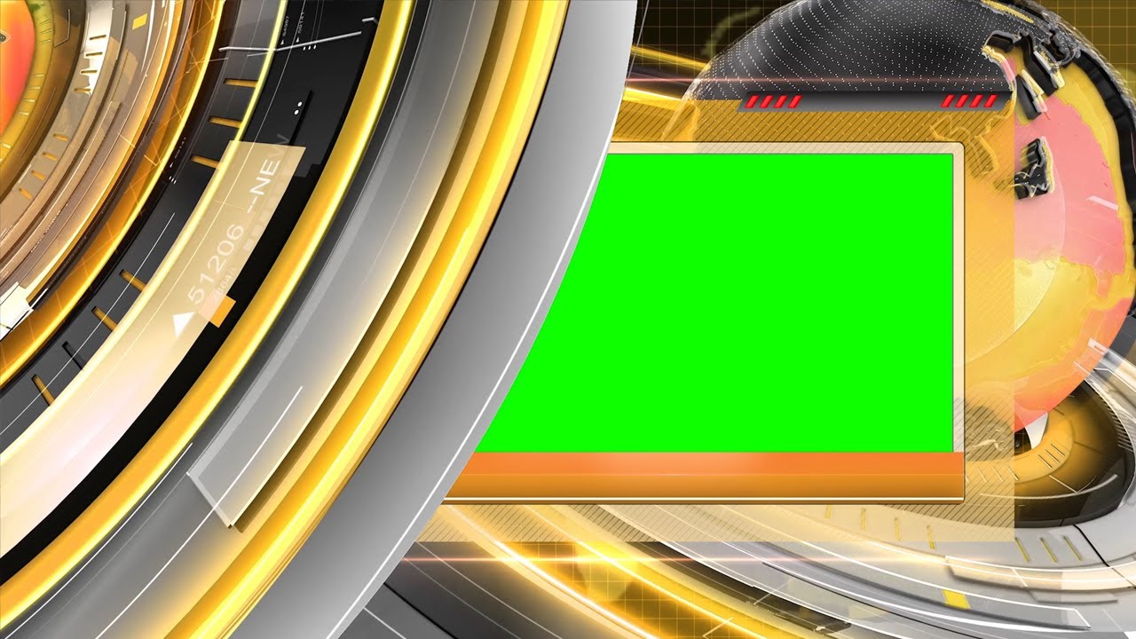 Free Template Headlines Speed Fast News with Opener in Gold Theme | FREE TO USE | iforEdits