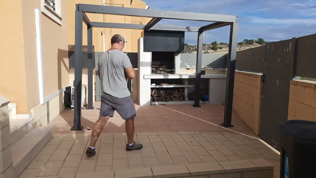 Instalando Pérgola Clima Bio #2