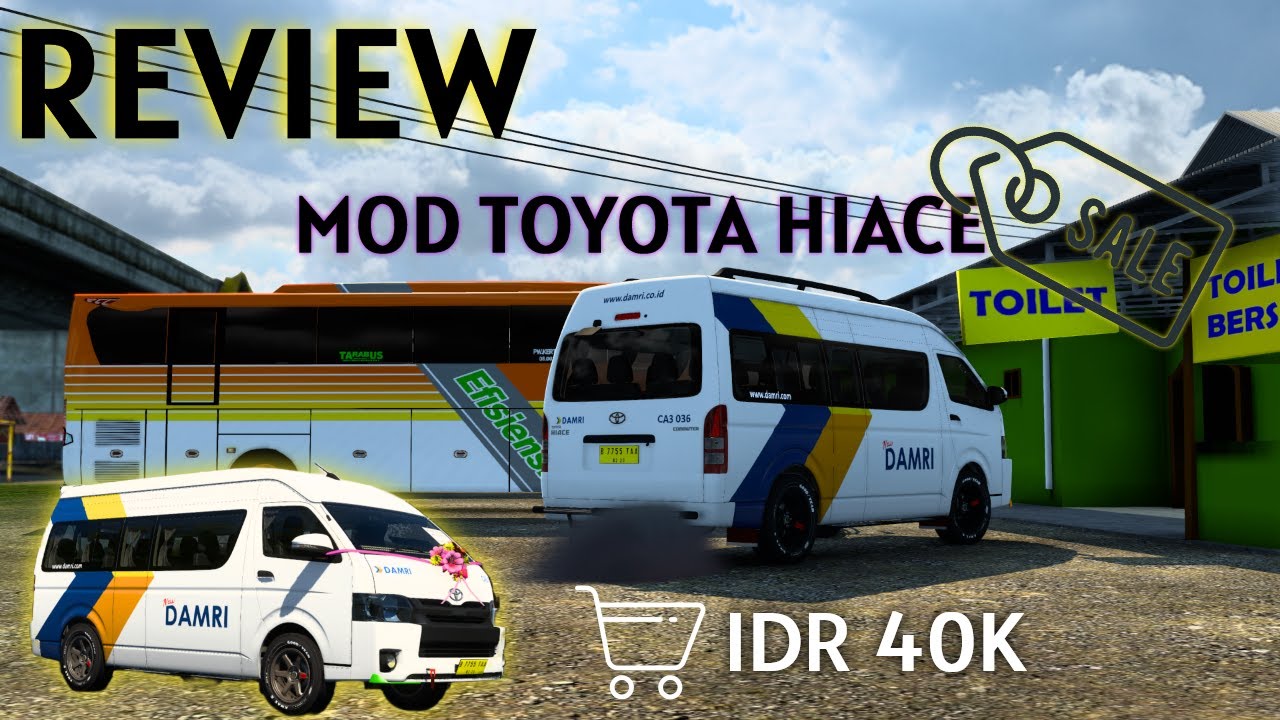 Euro Truck Simolator 2 - Review Toyota Hiace By Ananda - Test On 1.48 Beta
