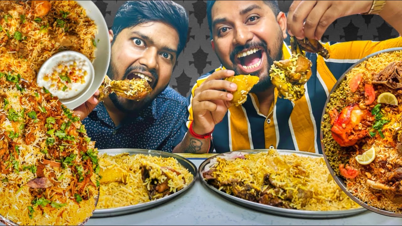 Mukbang With Brother || Most Favorite Item || Kolkata Biriyani 🥘