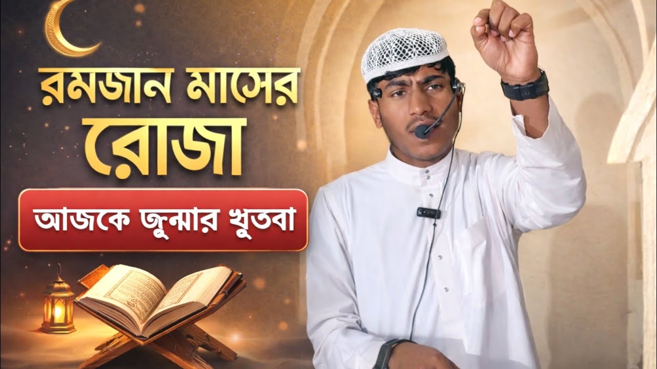 রমজানের রোজা নিয়ে গুরুত্বপূর্ণ বয়ান | আজকের জুমার খুতবা হৃদয় কাঁপানো আলোচনা