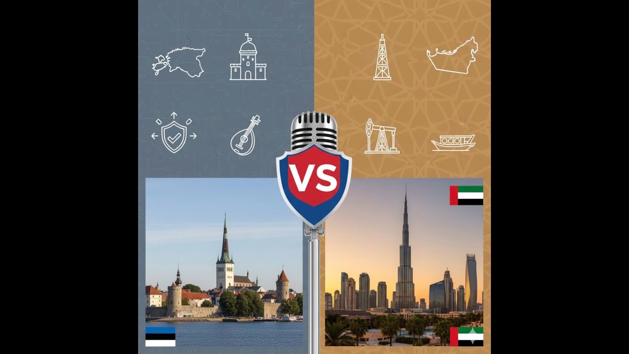 Estonia vs UAE: Digital Democracy's E-Citizen vs Expat Paradise's Zero Tax