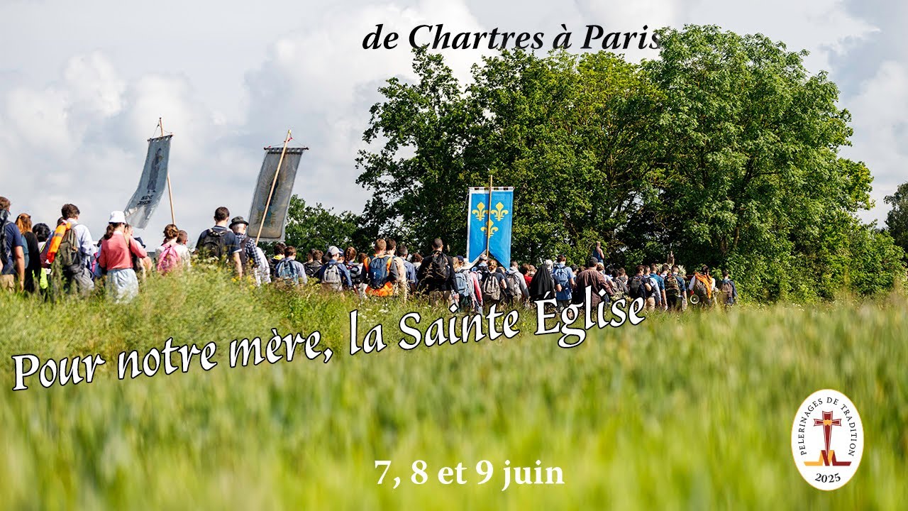 Bande-annonce officielle du Pèlerinage de Pentecôte 2025 – Chartres ➝ Paris