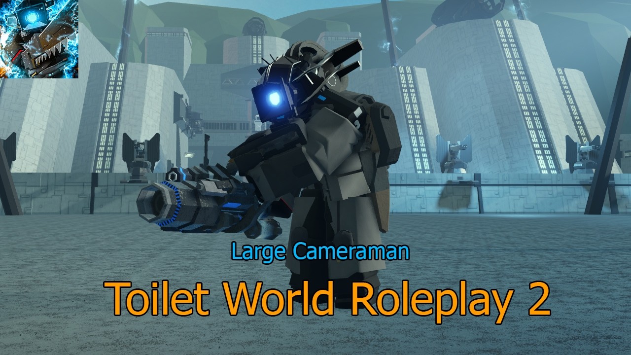 Large Cameraman (Fred) Showcase! | Toilet World Roleplay 2