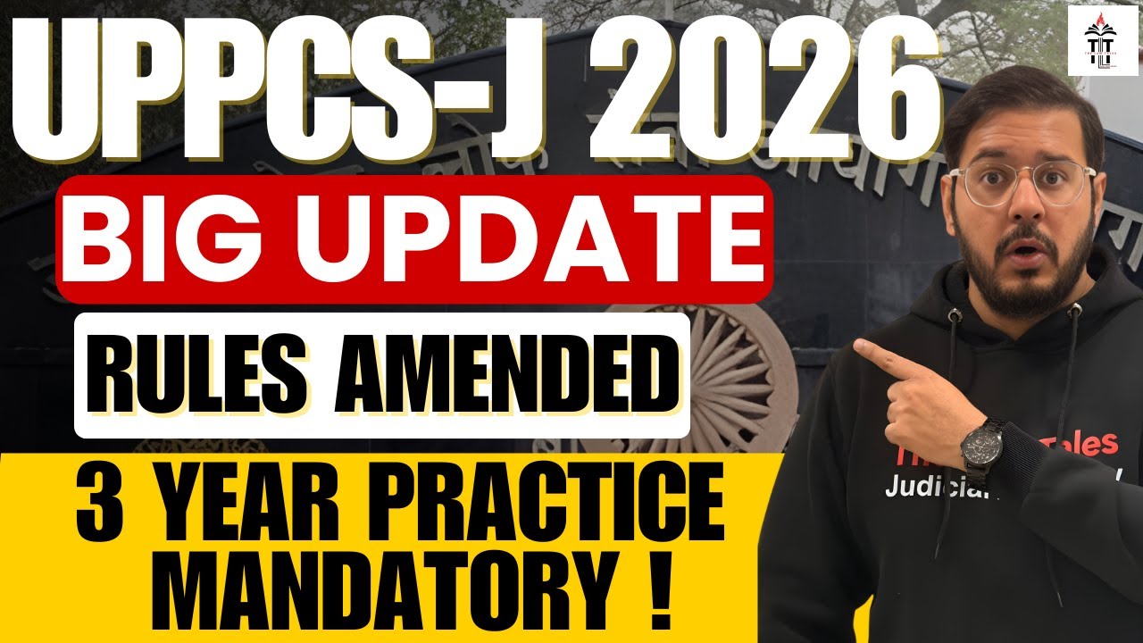 3-Year Rule Approved: What Next for UP PCS J Aspirants? When to Expect Vacancy ? Shubham Sir