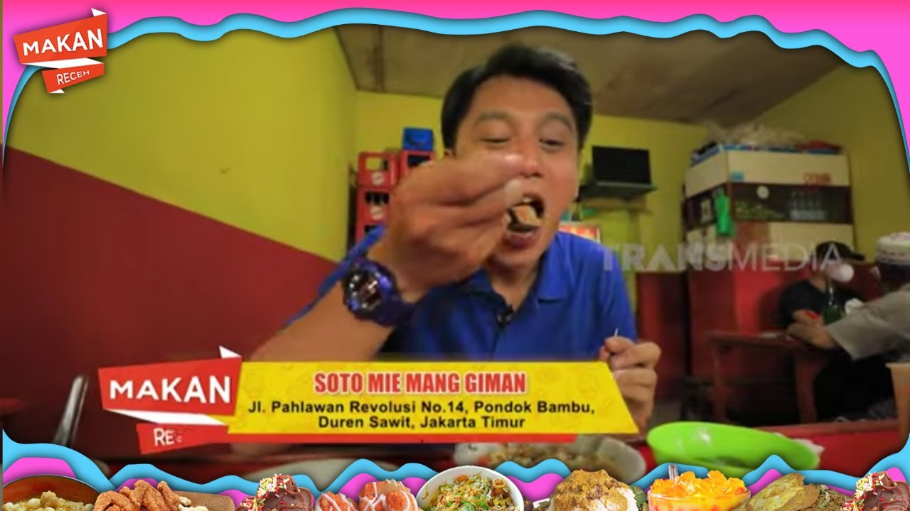Andreas Trijaya Jajan Soto Mie Mang Giman | MAKAN RECEH (26/05/22)