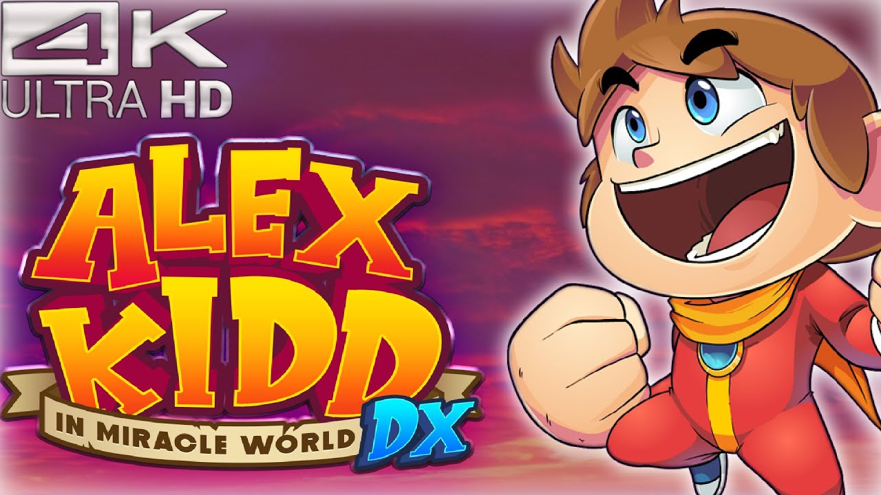 ALEX KIDD in MIRACLE WORLD DX (PC) - Full Gameplay Walkthrough (4K/60FPS)