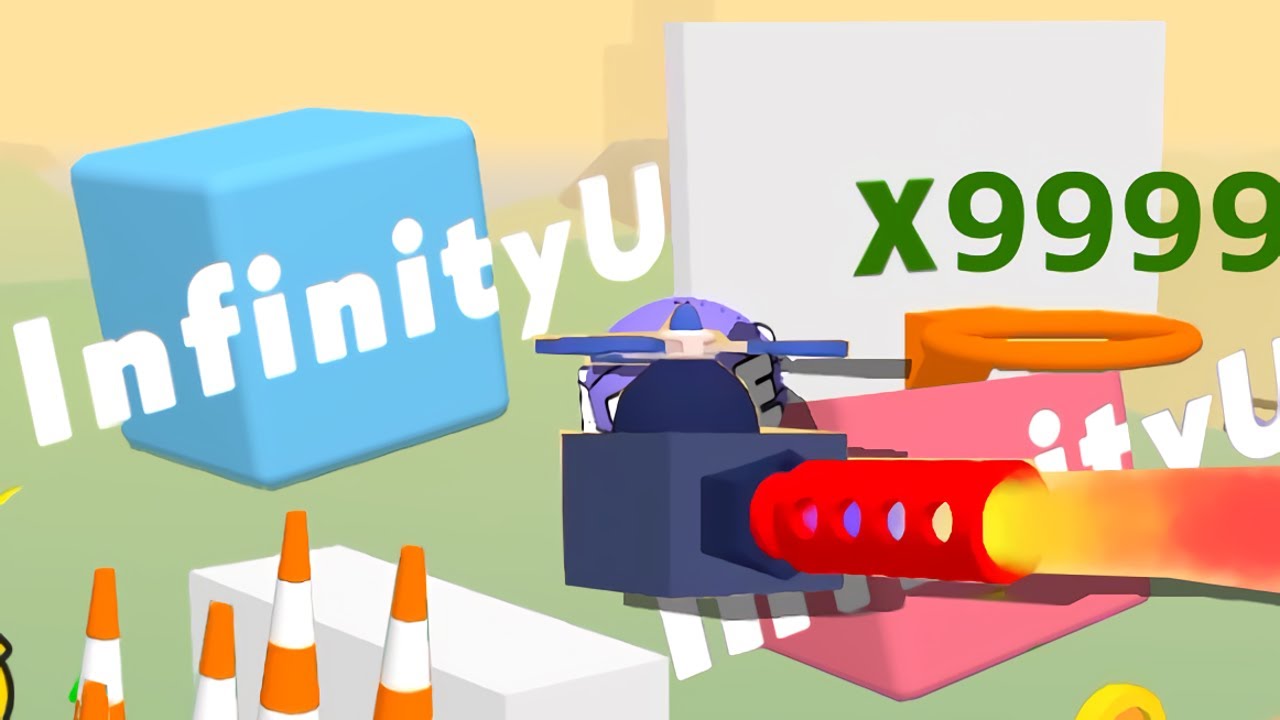 HAPPY CUBE 2048 — 'INFINITY UNDECILLION' vs '21 QUATTUORVIGINTILLION' Cube! (Gameplay*)