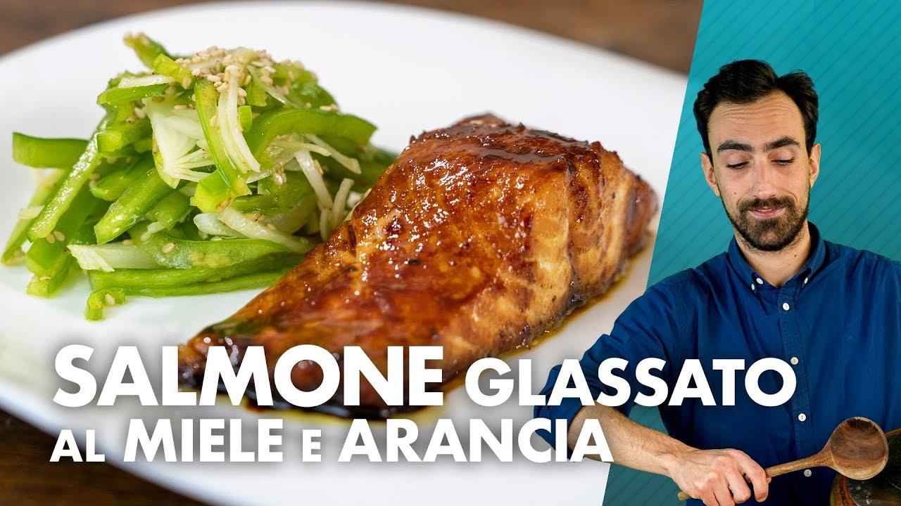 Salmone glassato al miele e arancia *AH MA NON È NICK?!*