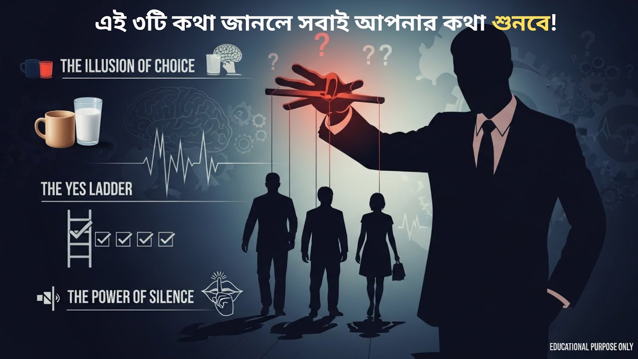 কাউকে বশ করার ৩টি গোপন সাইকোলজি ট্রিক |