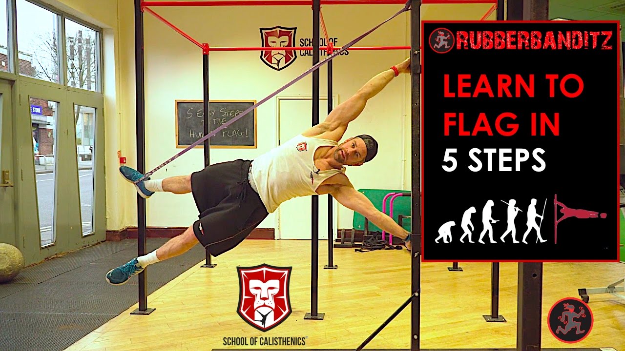 Learn to Human Flag in 5 Steps In This How To Calisthenics Video