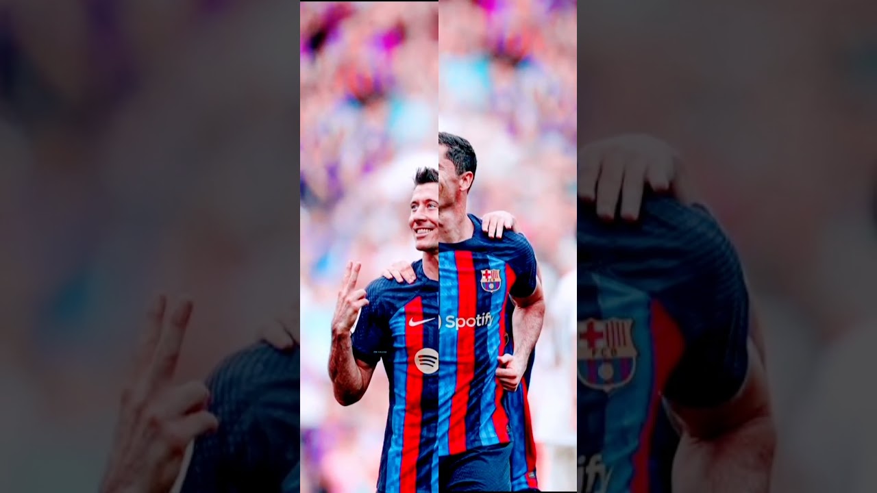 LEWANDOWSKI😎. #lewandowski  #fcbarcelona  #barcelona