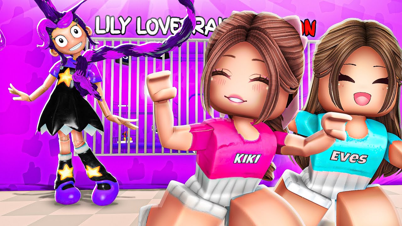 Побег из тюрьмы Лили Лавбрейд в Roblox! (OBBY)
