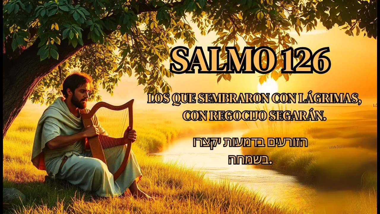 📜Salmo 126 Cantado | 🕎 De l&aacute;grimas a c&aacute;nticos