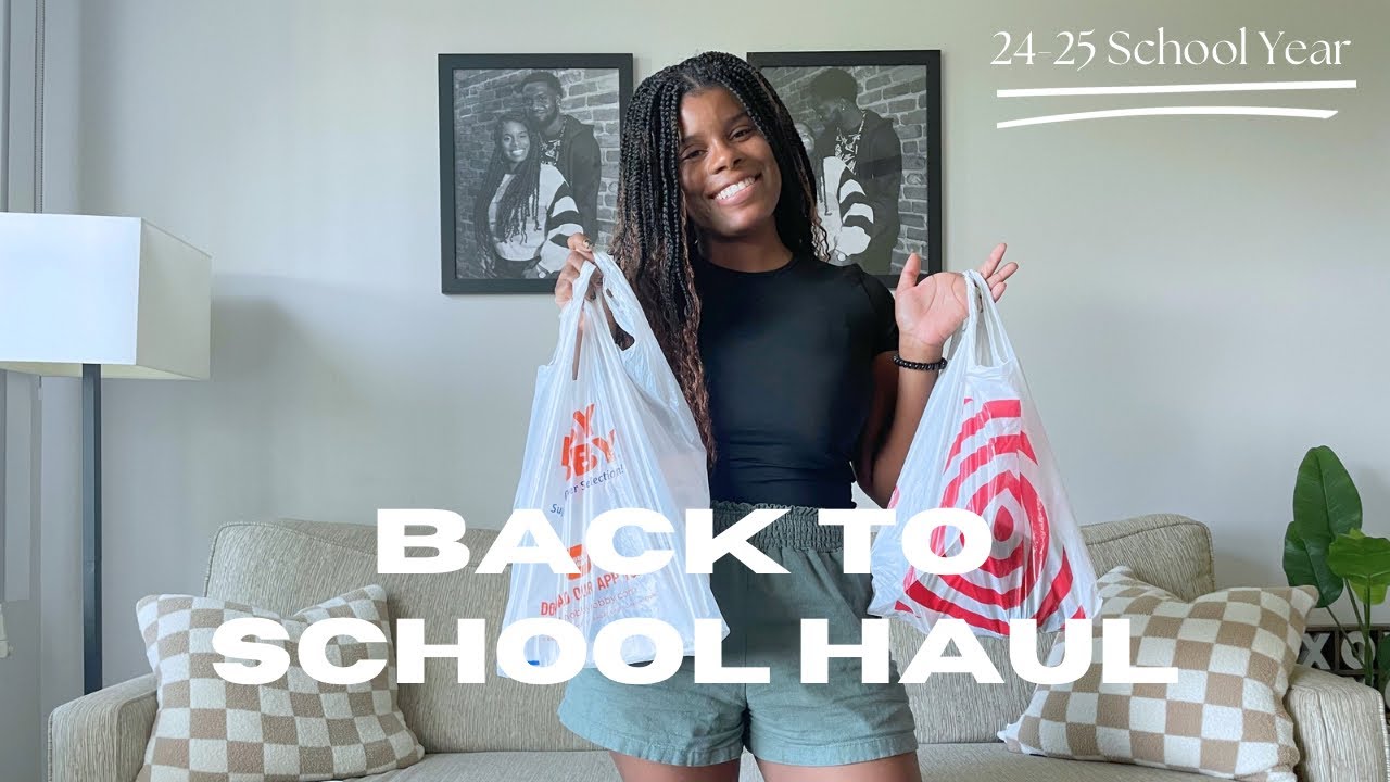 TEACHER BACK TO SCHOOL HAUL: New Clothes & Classroom Supplies