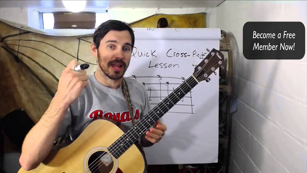 Learn the Technique of Cross-picking - Free Lesson!