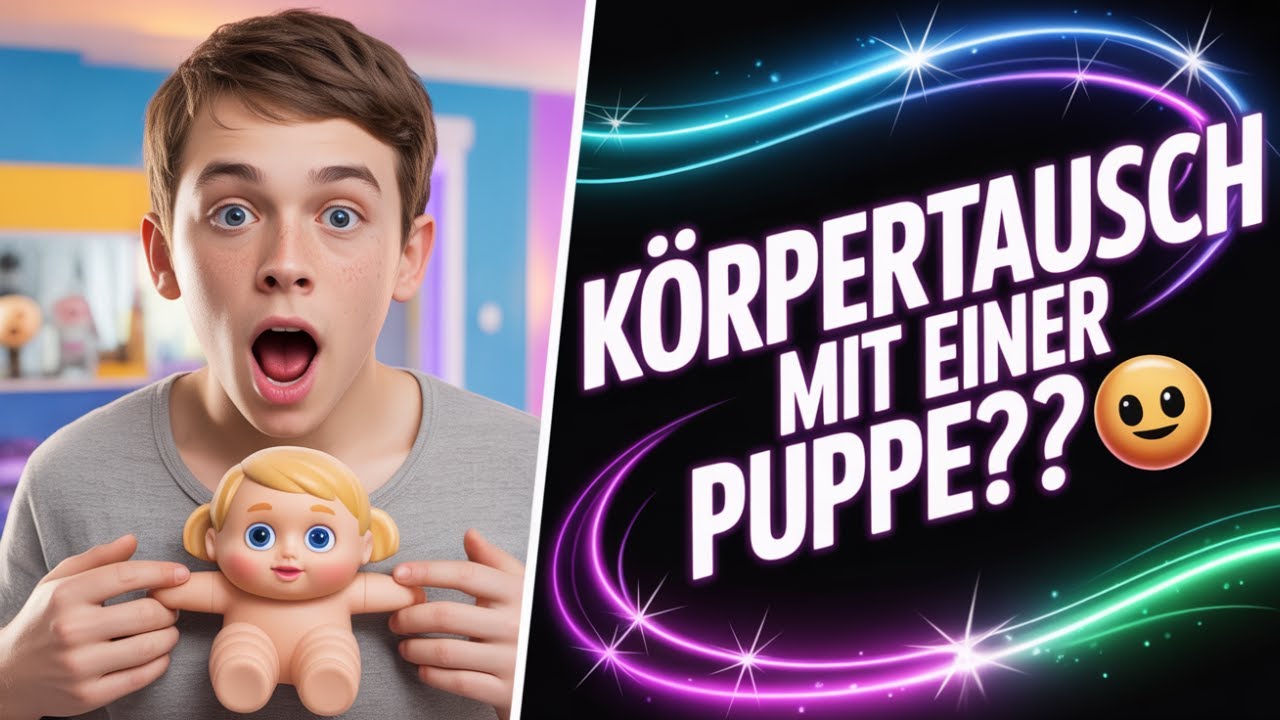 Ich habe den K&ouml;rper mit einer s&uuml;&szlig;en Puppe getauscht ! 😳✨