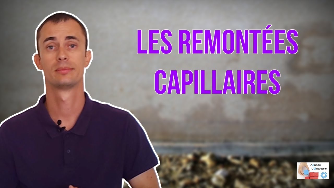 Bien comprendre les remontées par capillarité