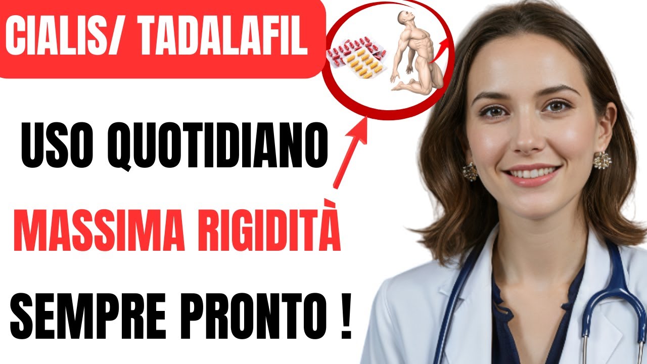 TADALAFIL (CIALIS): IL SEGRETO PER EREZIONI SPONTANEE E NOTTURNE