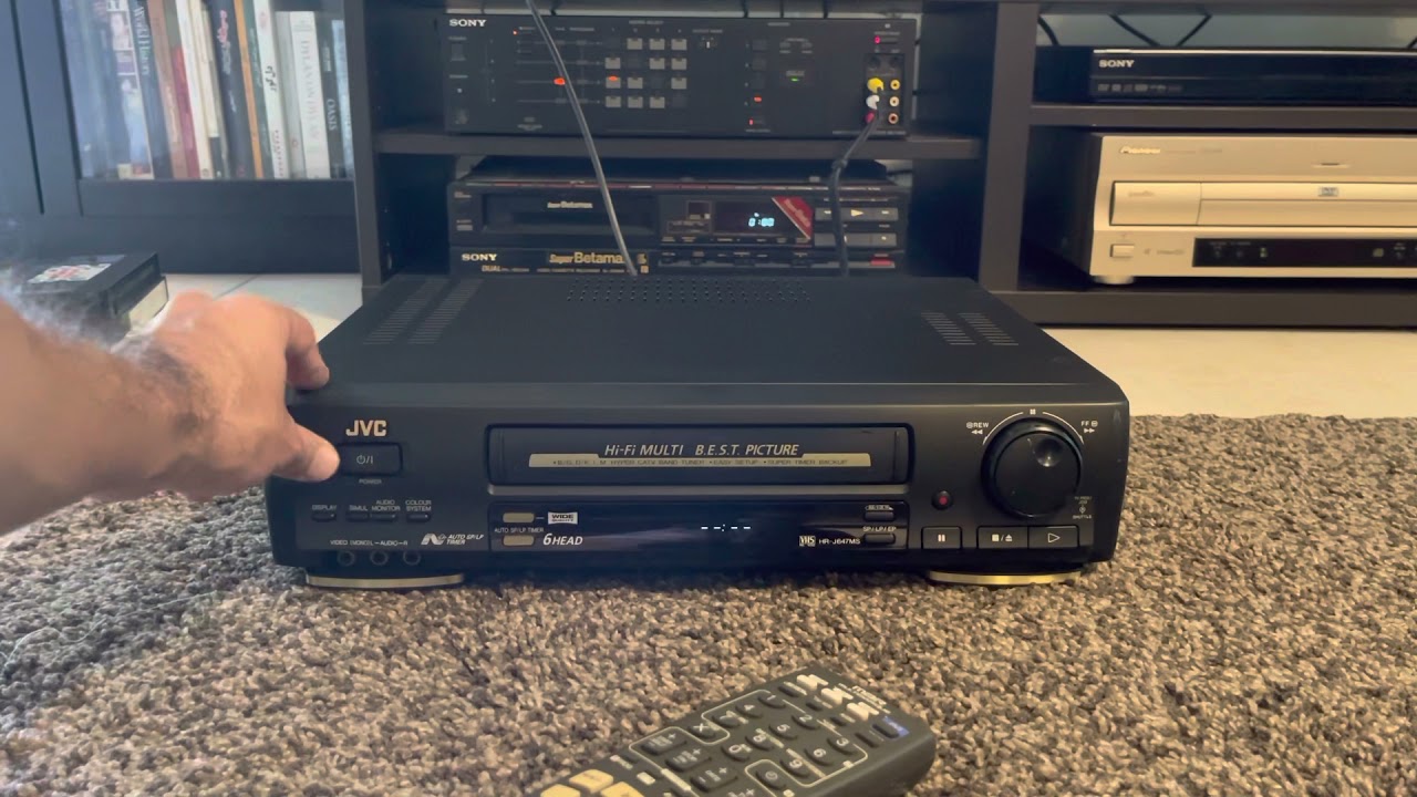 JVC HR-J647MS VCR 📼