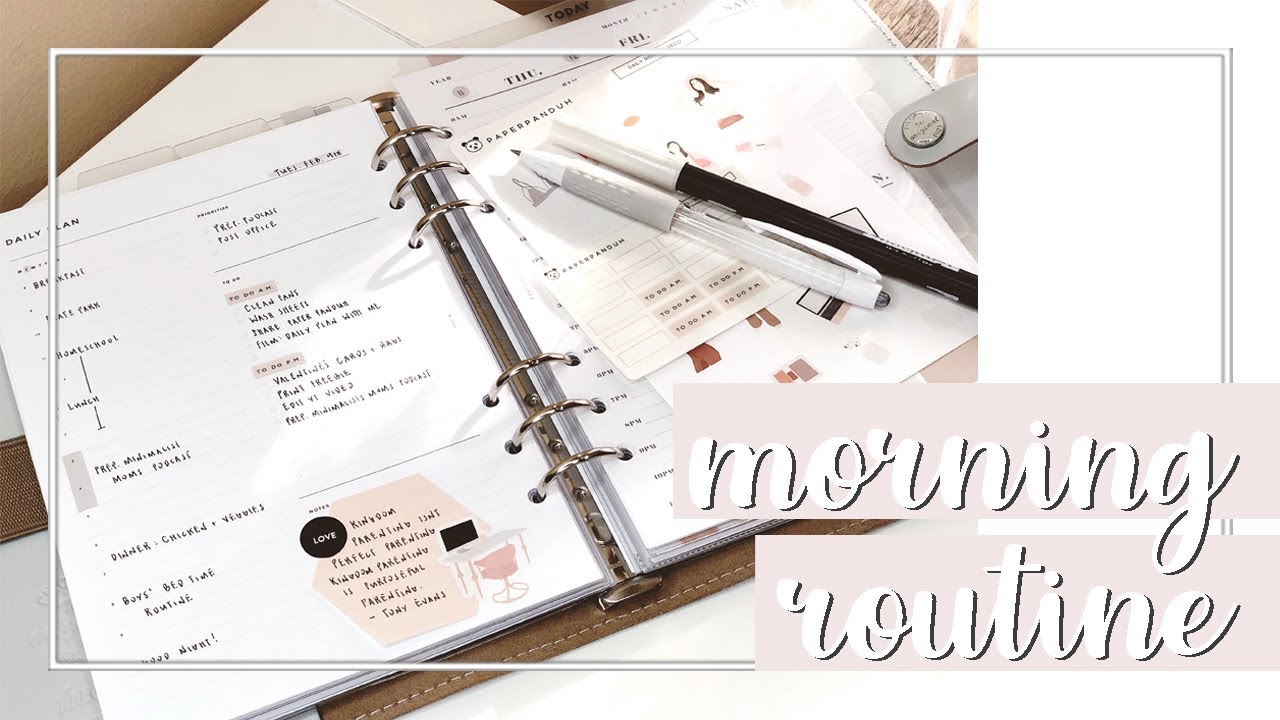 Morning Routine | How I Plan My Day