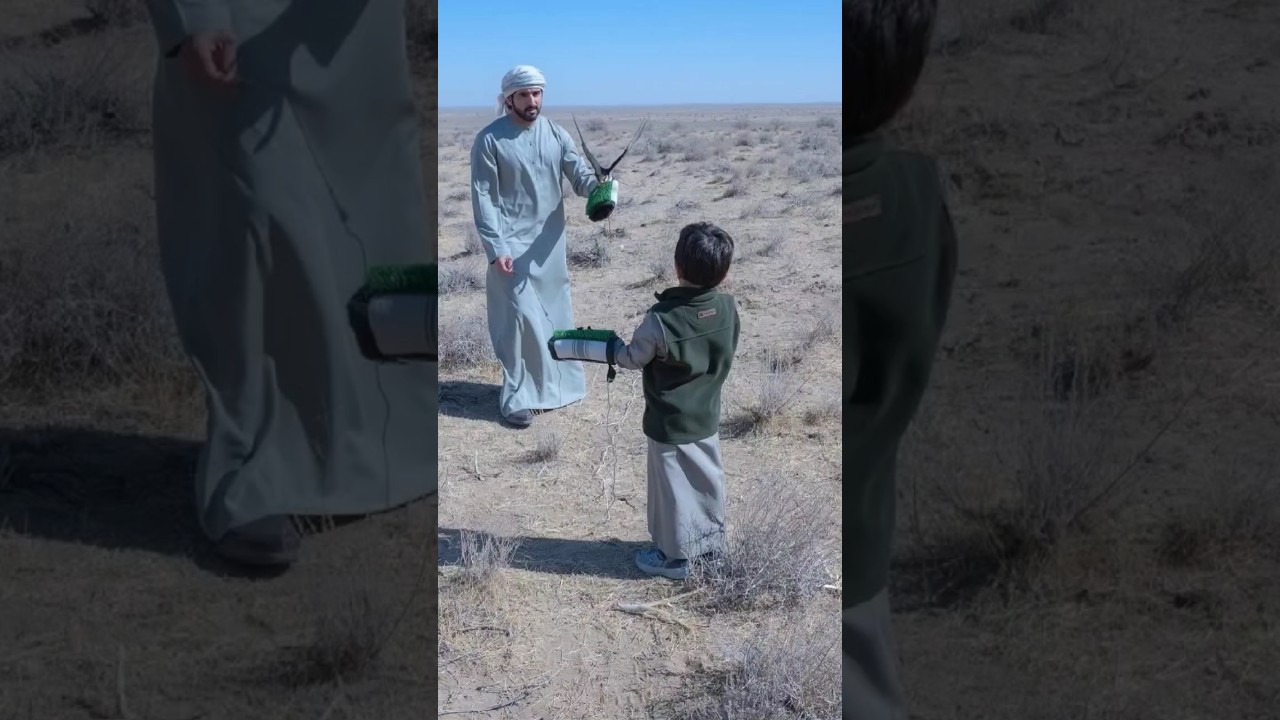 Sheikh Hamdan with his son #likefatherlikeson #sheikhhamdan #crownprinceofdubai #fazza #fazza3 #faz3