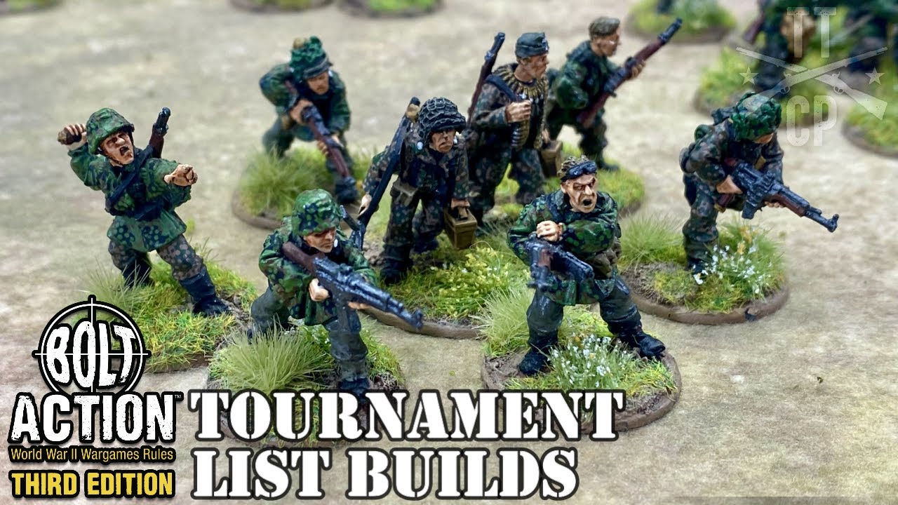 Tabletop CP: Bolt Action V3 Tournament List Builds