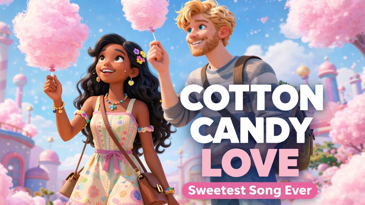 Cotton Candy Love 🍭 | The Sweetest Love Song You'll Hear Today #lovesong #music #song