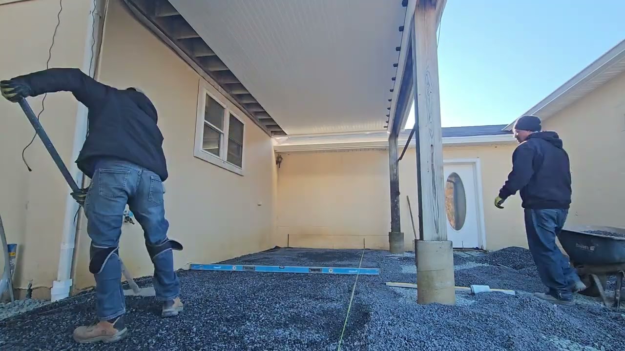 New patio 