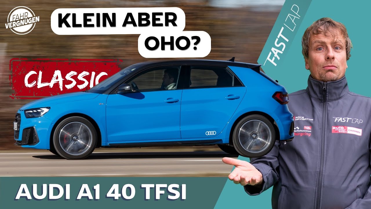 Audi A1 40 TFSI auf der Rennstrecke: Schön, sportlich – aber reicht das? // Fast Lap Classic