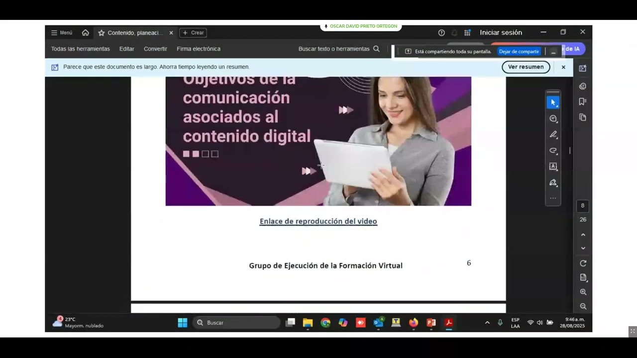 Sesión 1  Identificar el contenido, planeación digital y derechos de autor