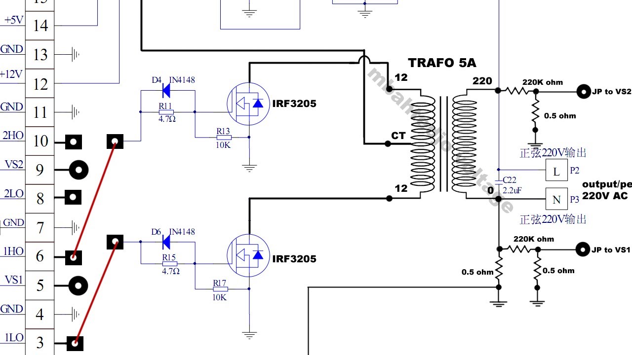 Merubah Skema EGS002 Untuk Trafo Besi CT