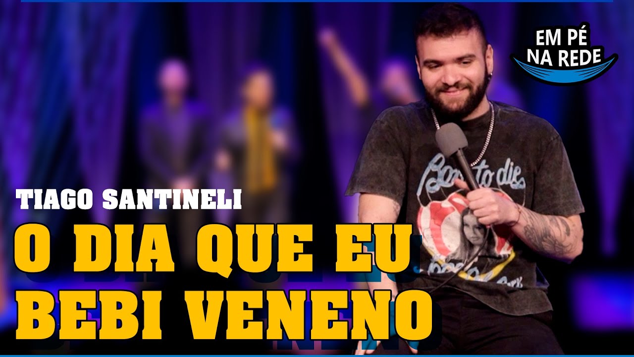 O DIA QUE EU BEBI VENENO - COMENTANDO HISTÓRIAS #254 com Tiago Santineli