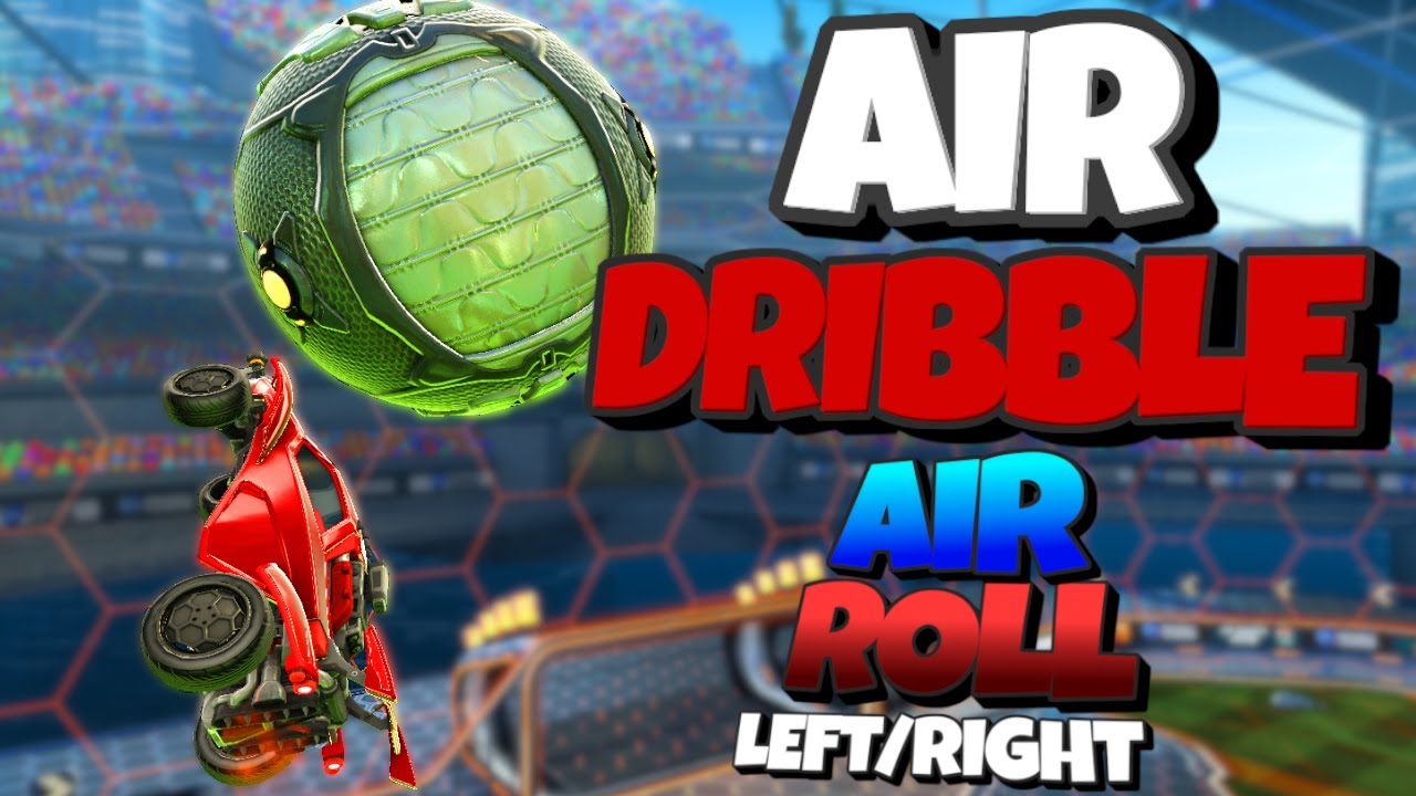 AIR DRIBBLE mit Air Roll Left Lernen! Rocket League Tutorial