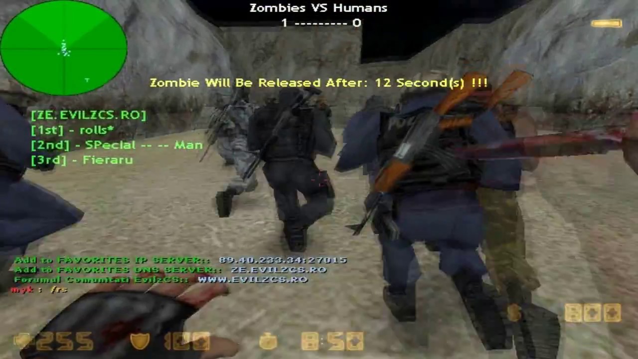CS 1.6 Zombie Escape - 