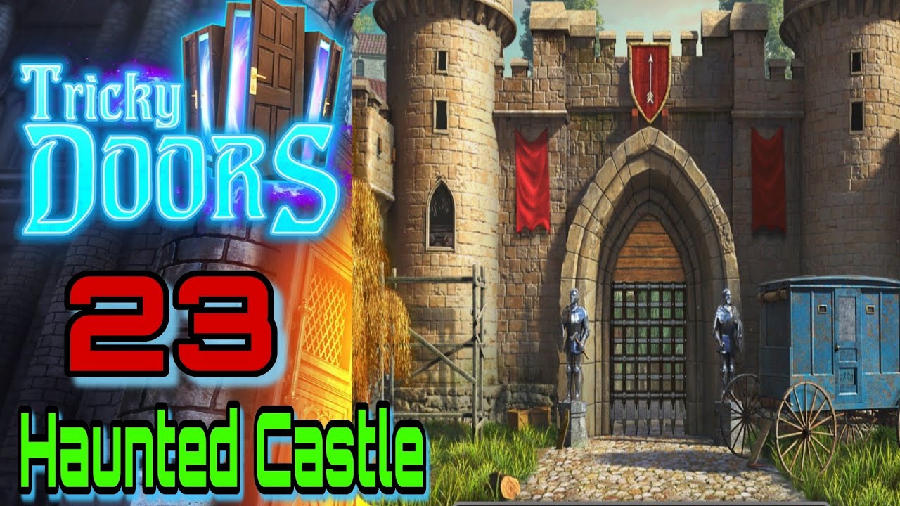 Tricky Doors 23 - Haunted Castle Full Walkthrough 