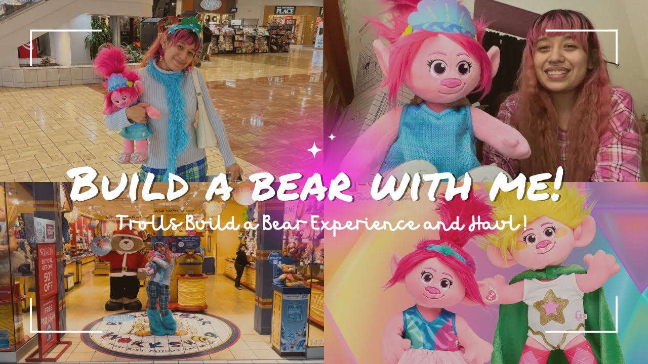 Build-a-Bear with me !! 🧸🌷💙 Build-a-Bear experience, haul, and review !!