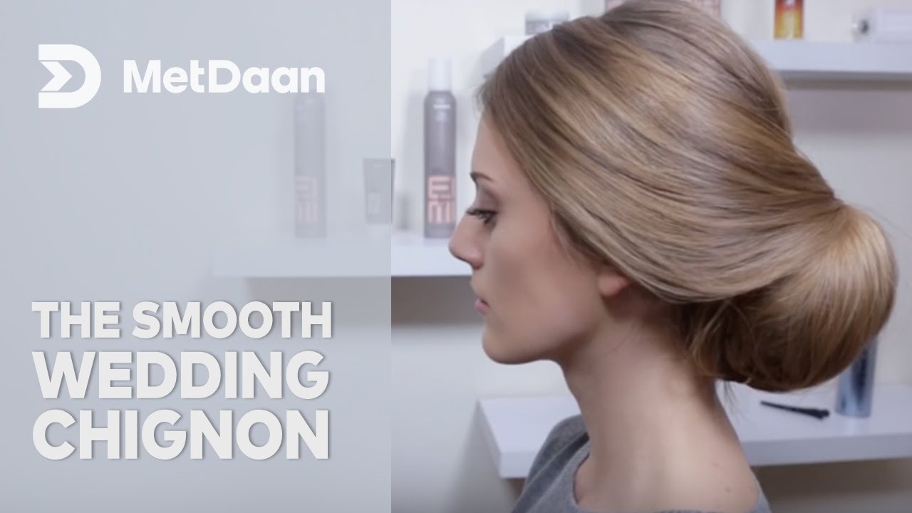 The Smooth Wedding Chignon