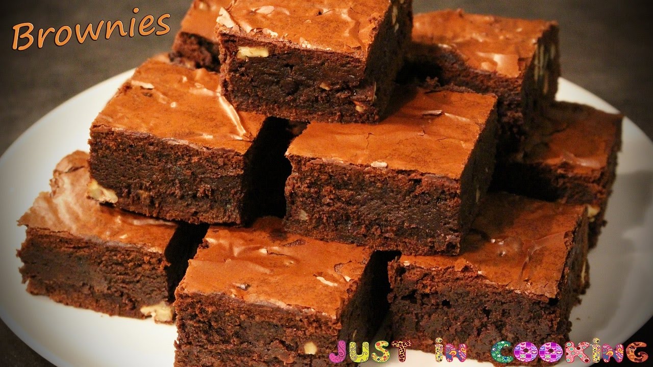 Recette des Brownies fondants au Chocolat et aux Noix