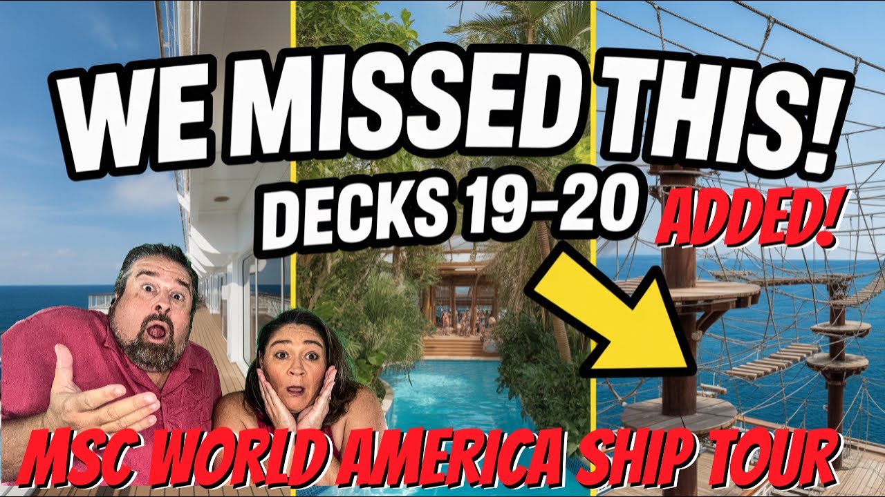 MSC World America Full Ship Tour 2025