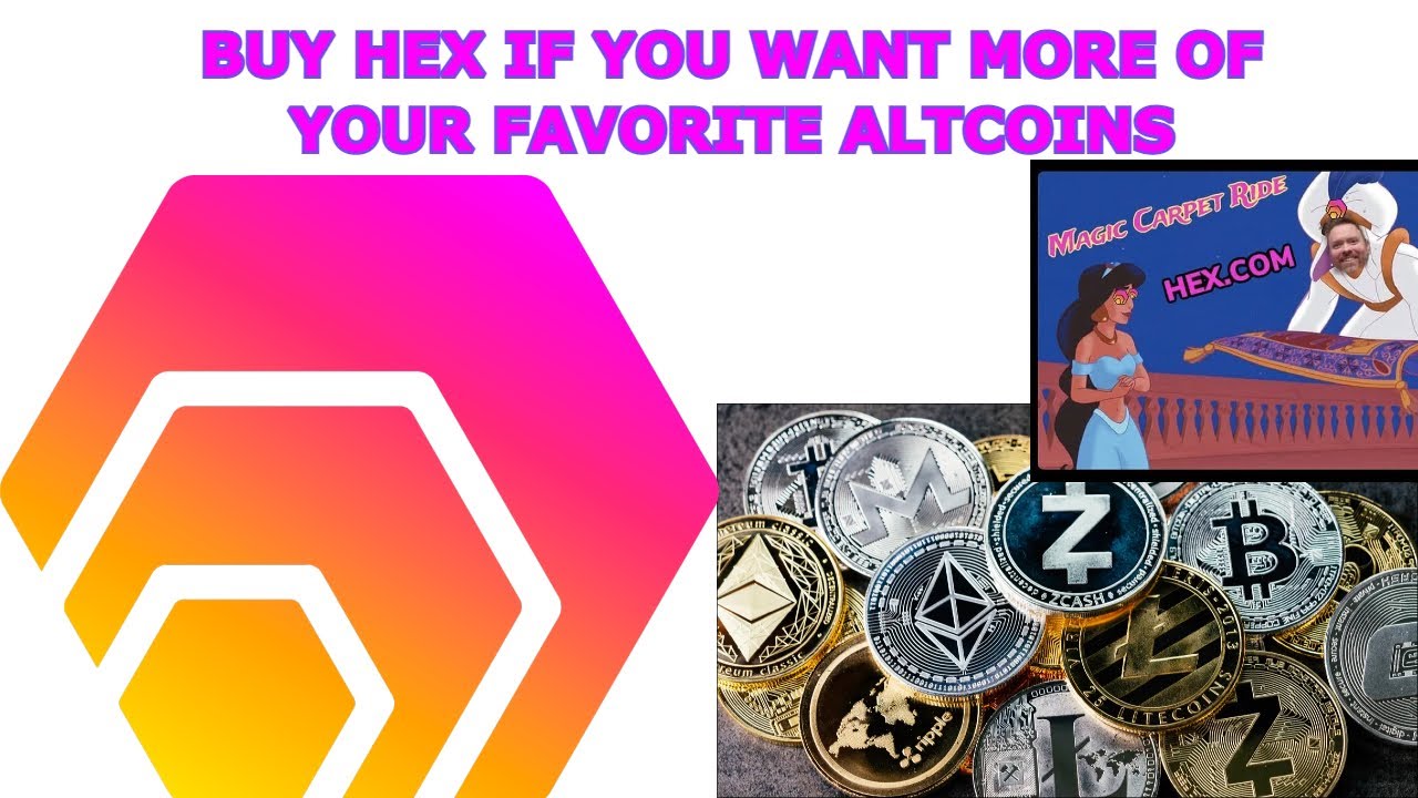 EVEN IF YOU DON'T LIKE #HEX & YOU LIKE OTHER #CRYPTO, IT STILL MAKES SENSE TO BUY HEX FOR MORE ALTS.