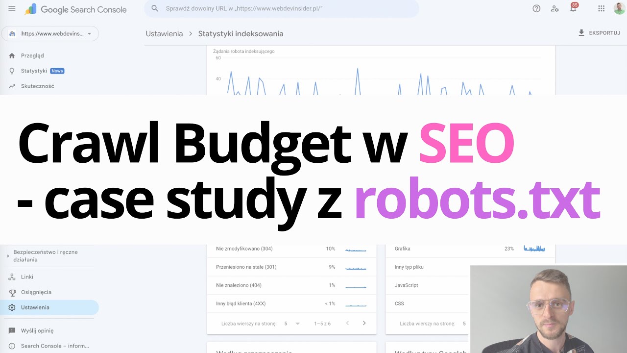 Jak oszczędzać Crawl Budget w SEO - case study z robots.txt / Web Performance w 2 minuty 🚀