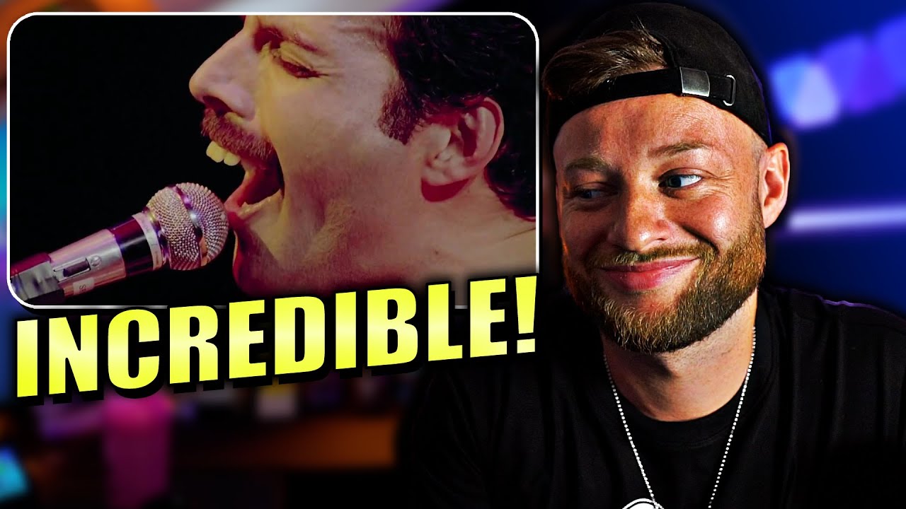 FIRST TIME HEARING QUEEN LIVE - BOHEMIAN RHAPSODY  | (reaction)