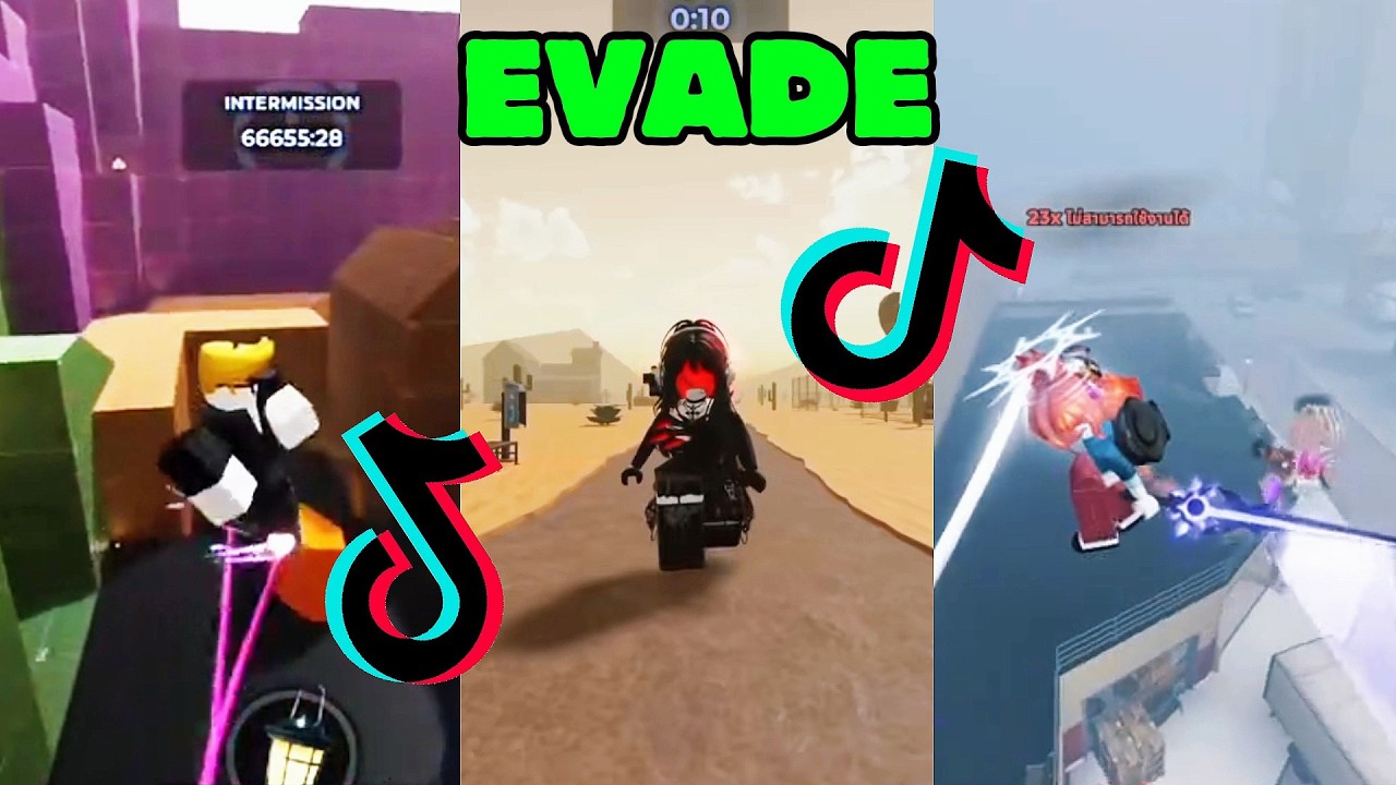 Roblox Evade EPIC Moments Compilation 🔥 | Crazy Escapes & Clutch Saves