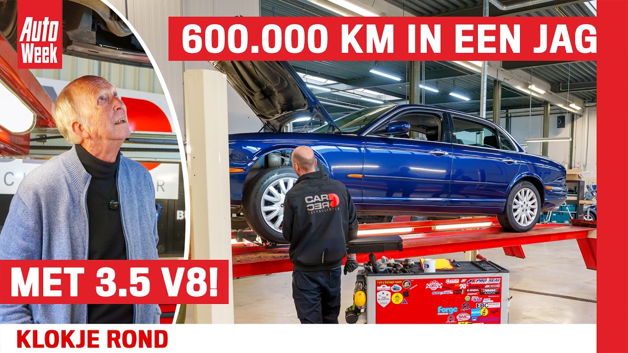 Wouter Nieuwveld (73) betaalt de garagerekeningen van zijn Jaguar XJ8 met liefde - Klokje rond