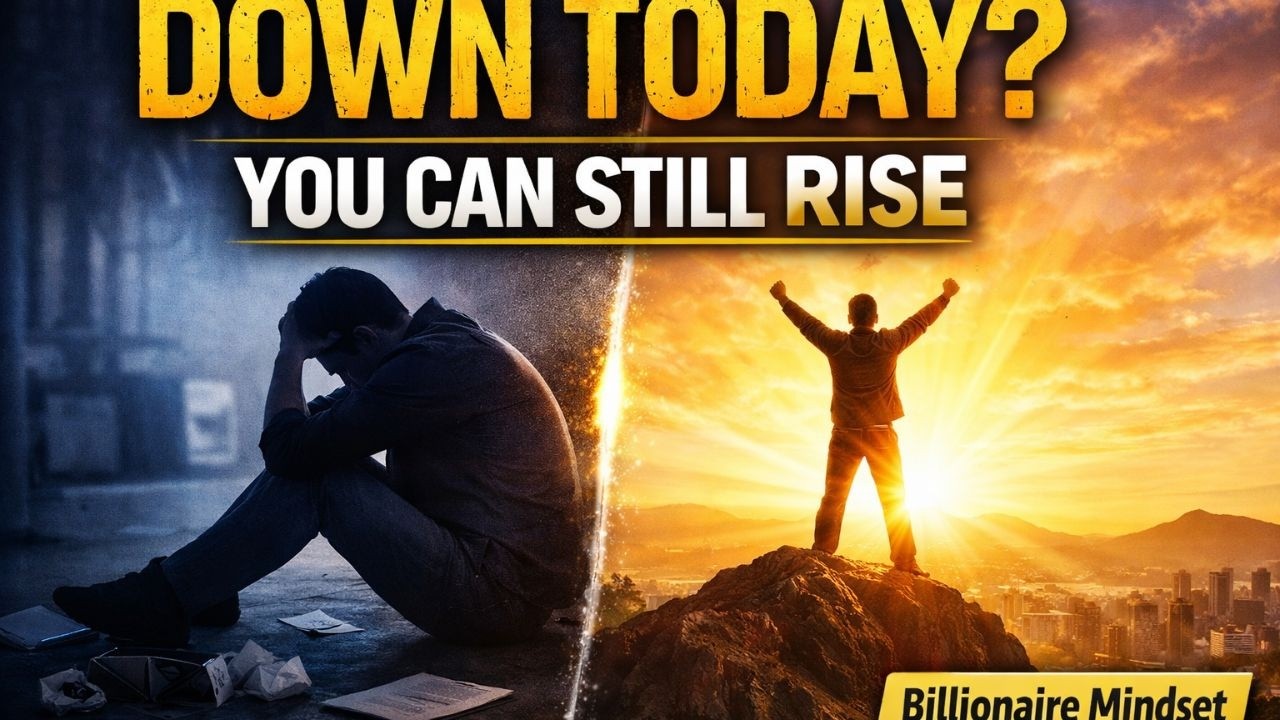 Even If You’re Down Today, You Can Still Rise.