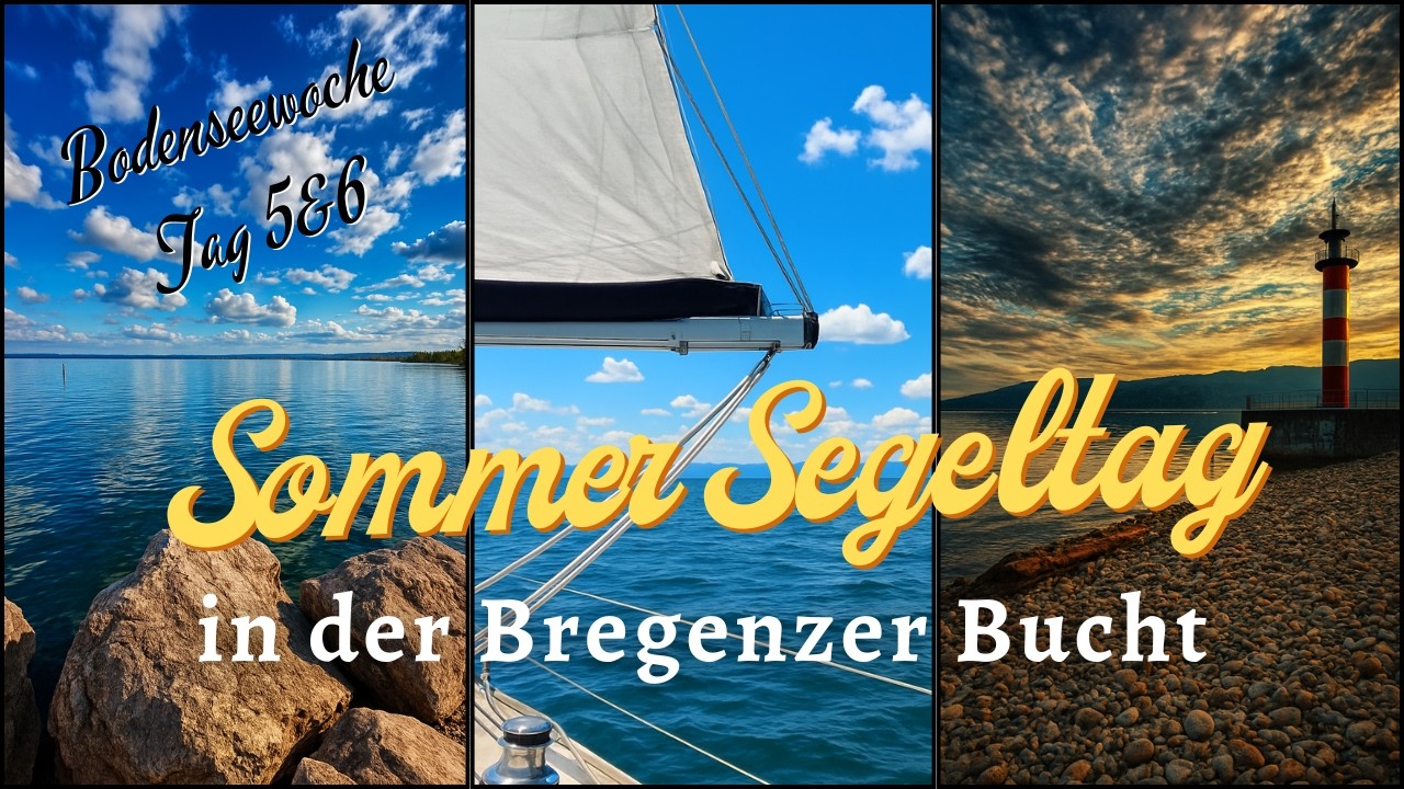 Bodensee Segelwoche 2025 Tag 5 & 6
