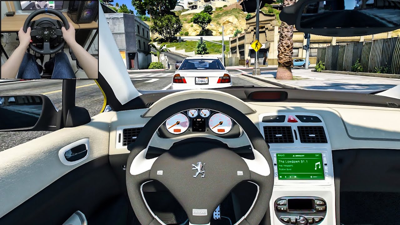 GTA 5 - 2004 Peugeot 307CC | NaturalVision Evolved [Steering Wheel gameplay]