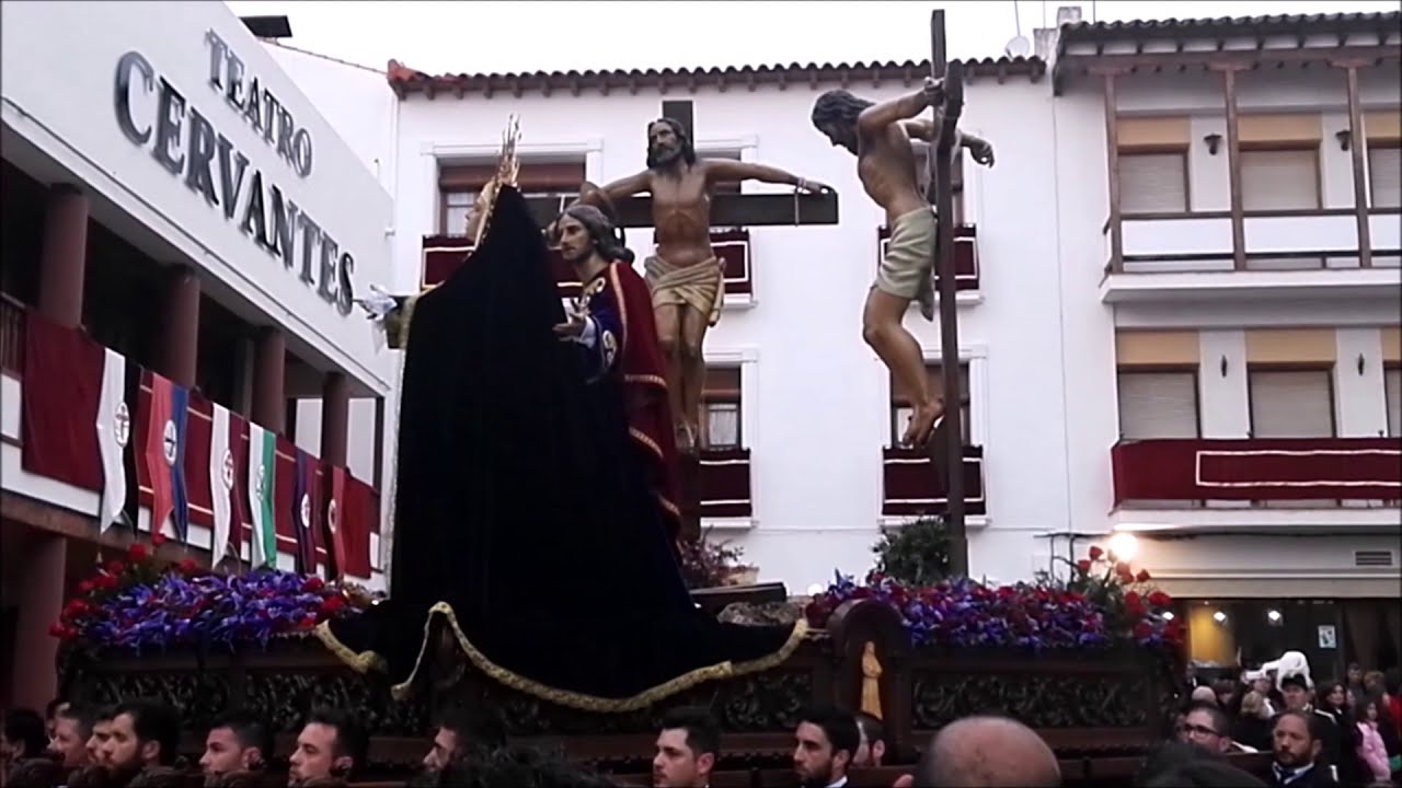 El andar de La Crucifixión un Viernes Santo - Semana Santa Campo de Criptana