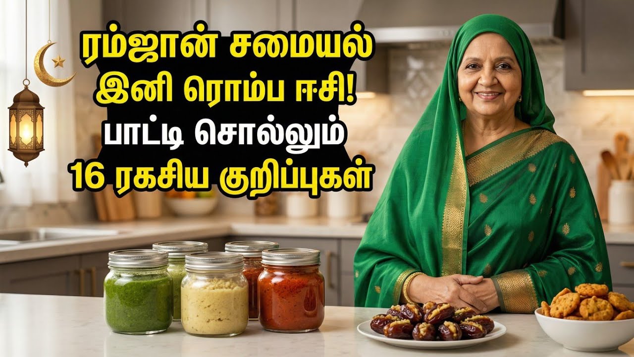 Ramadan Pre-Preparation Tips in Tamil 2026 | Time Saving Kitchen Hacks 